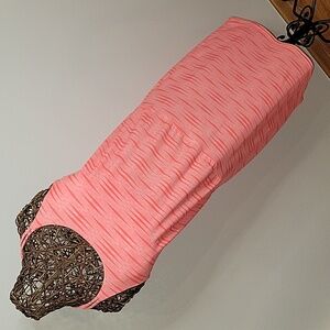 Athleta Ariel Venice strappy racerback swim UPF 50 dress w bra womens size M